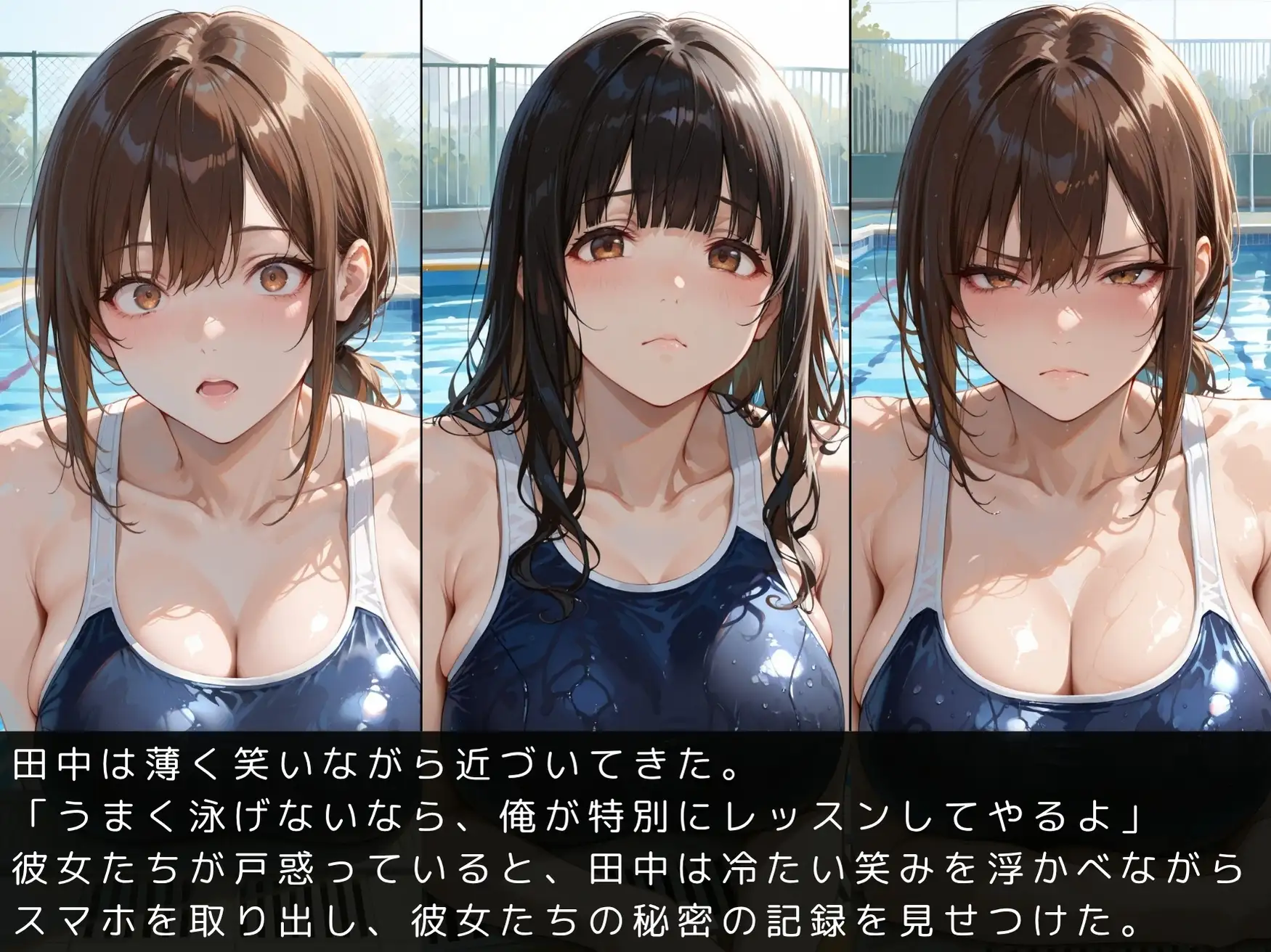 放課後の性指導〜禁断の記録〜プール編〜 サンプル画像 5