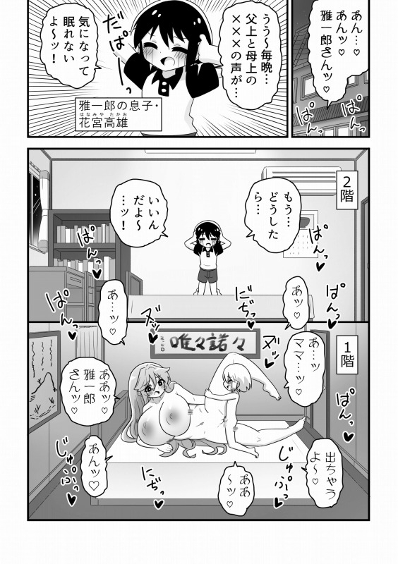 花宮一家の日常~父親が再婚してHな家族が増えちゃった少年の話~ 画像4