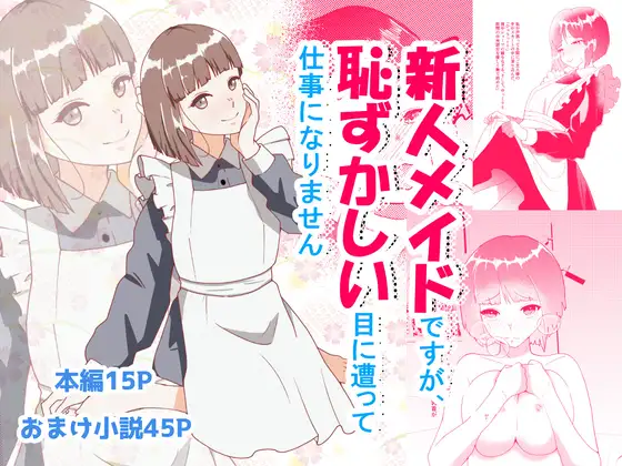 新人メイドですが恥ずかしい目にあって仕事になりません ジャケット画像