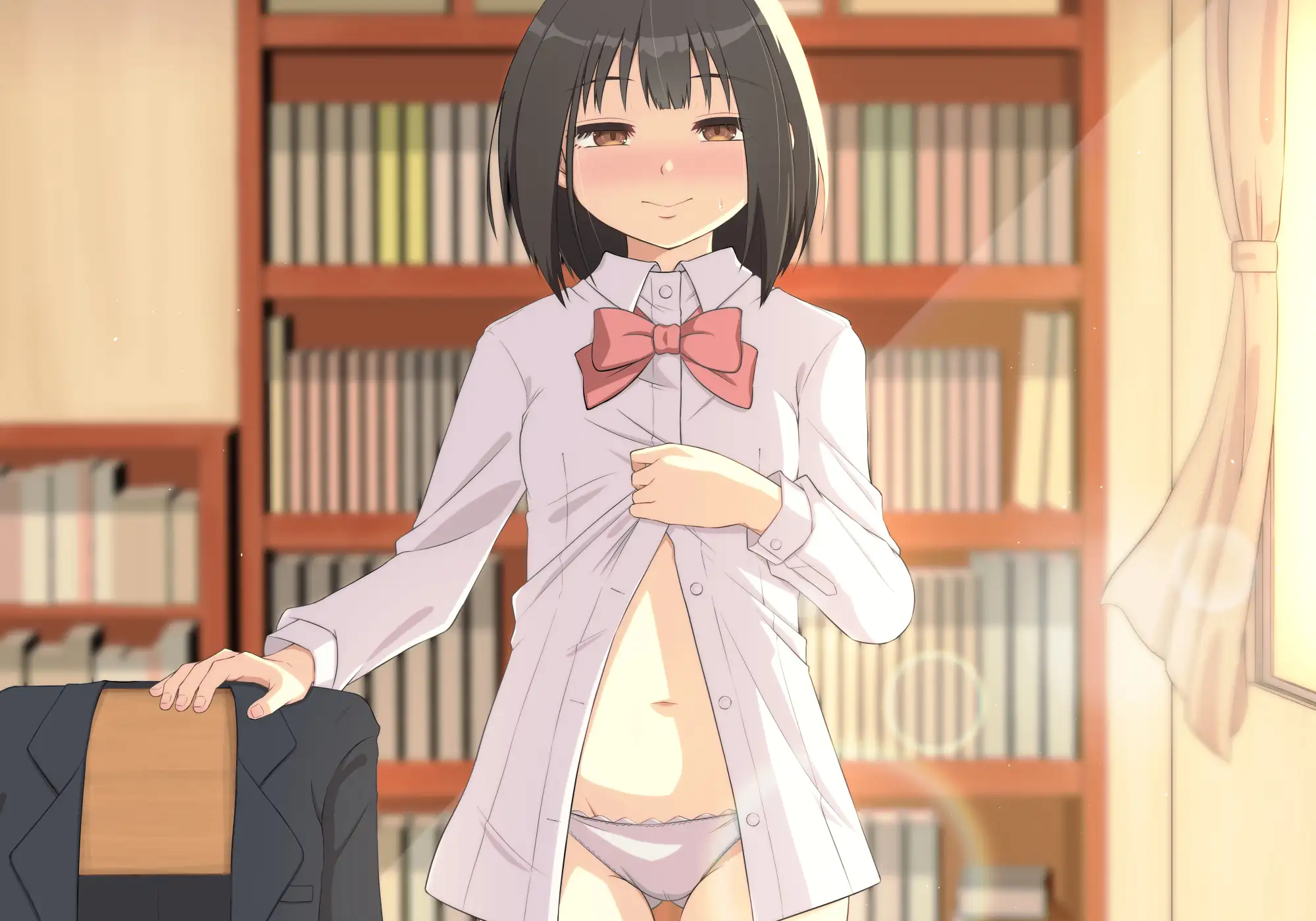 陽ギャルの幼馴染に煽られて憧れの先輩とエッチしちゃった話 サンプル画像 9