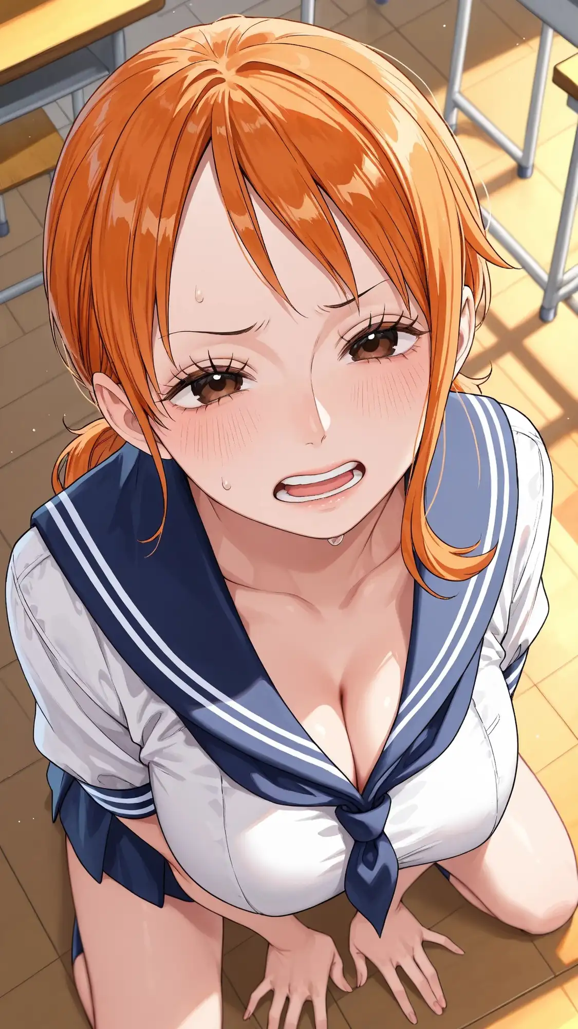 アニメコスプレ美女に顔射 サンプル画像 5