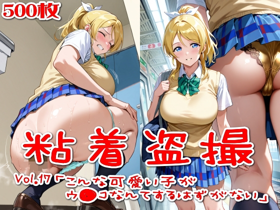 【500枚】粘着盗撮Vol.17「こんな可愛い子がウ●コなんてするはずがない」