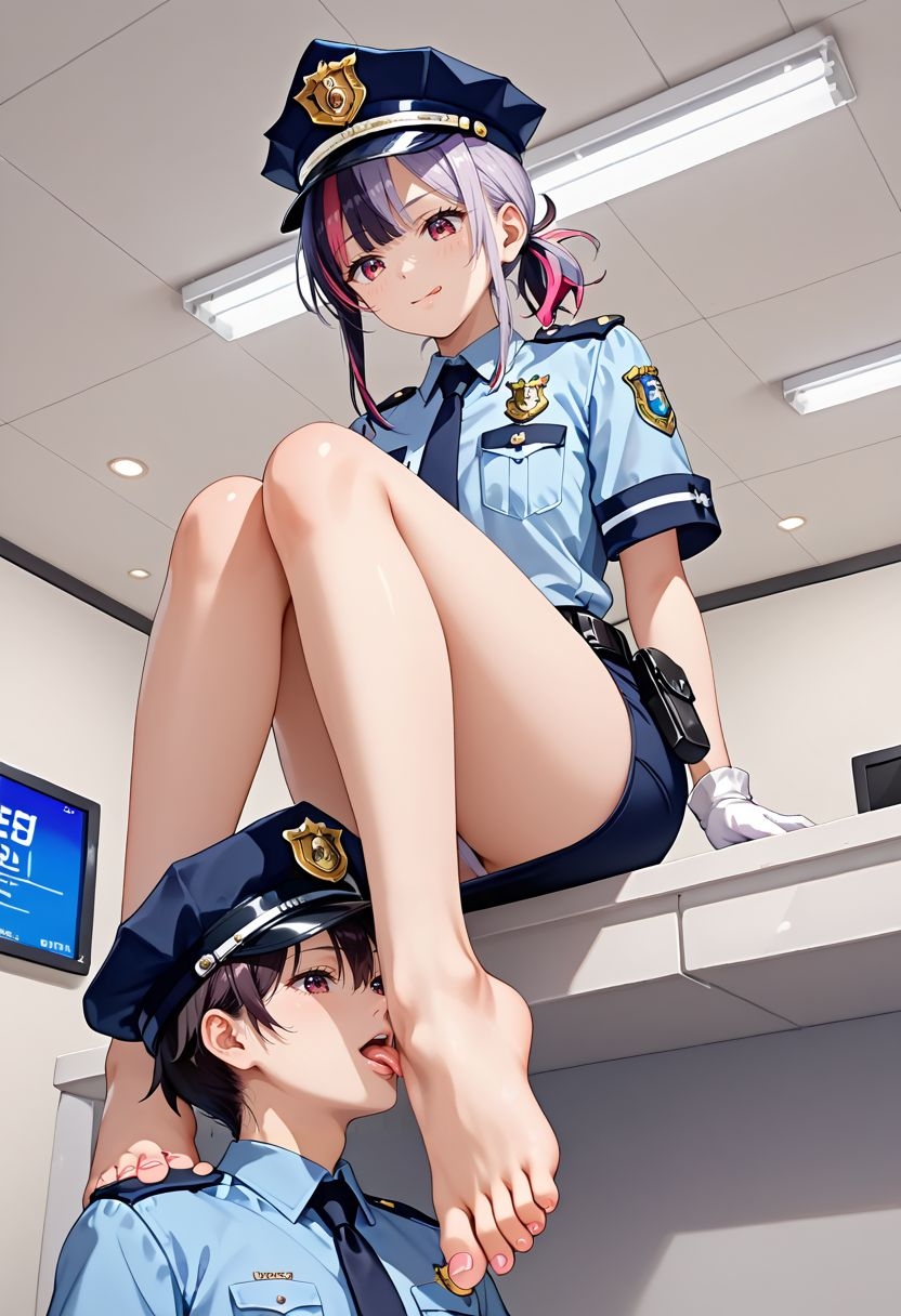女王様と舐め犬 vol.14 M男を翻弄する女警察編_6