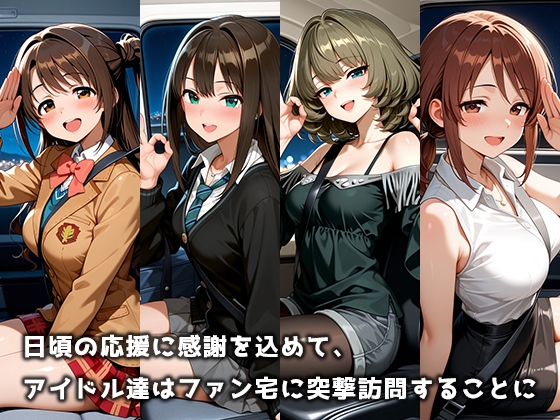 ファンの自宅へ突撃デリバリーSEX アイマス編 vol.1 画像1