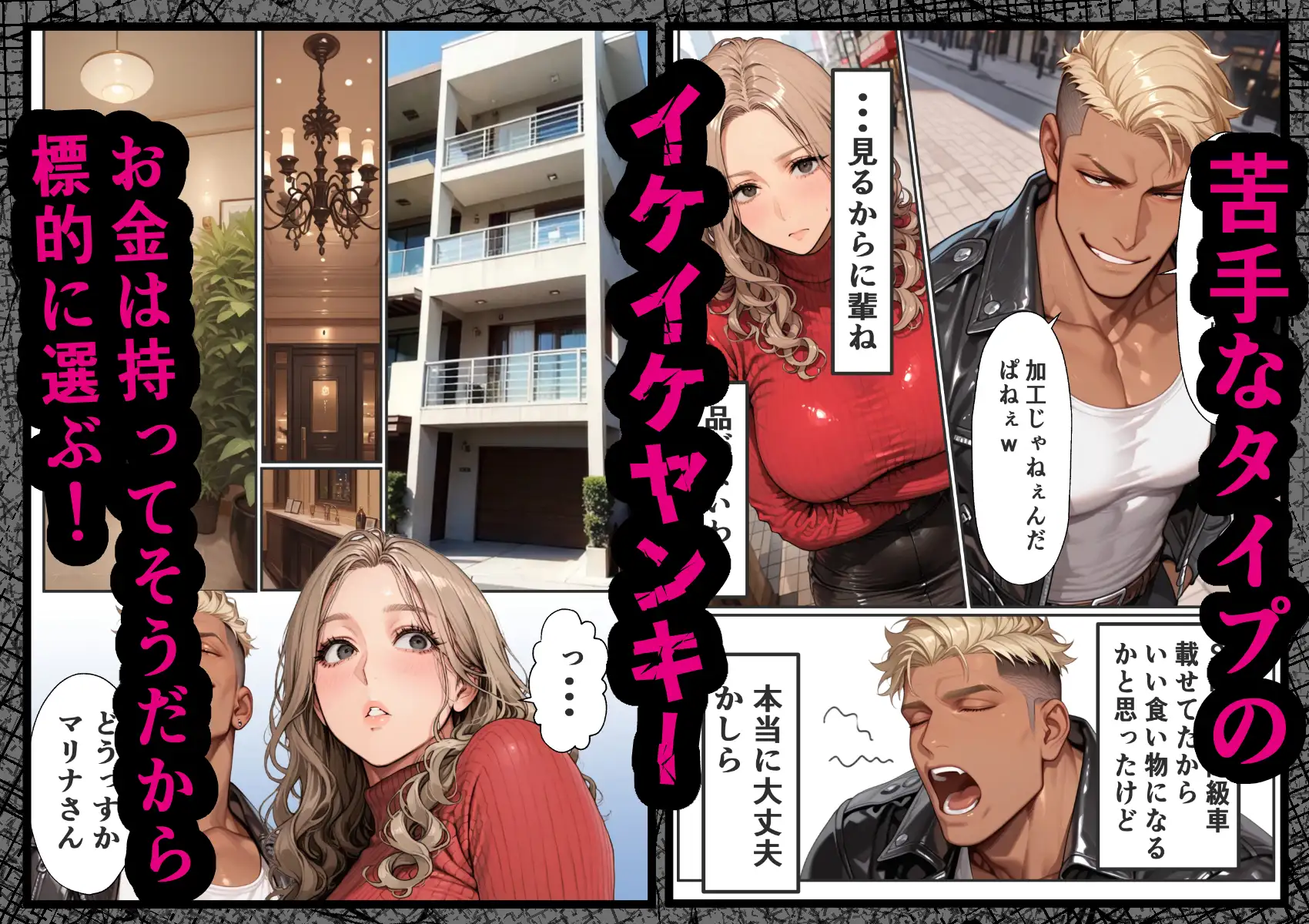 パパ活狩り。バリキャリ爆美女を全破壊する話 サンプル画像 4
