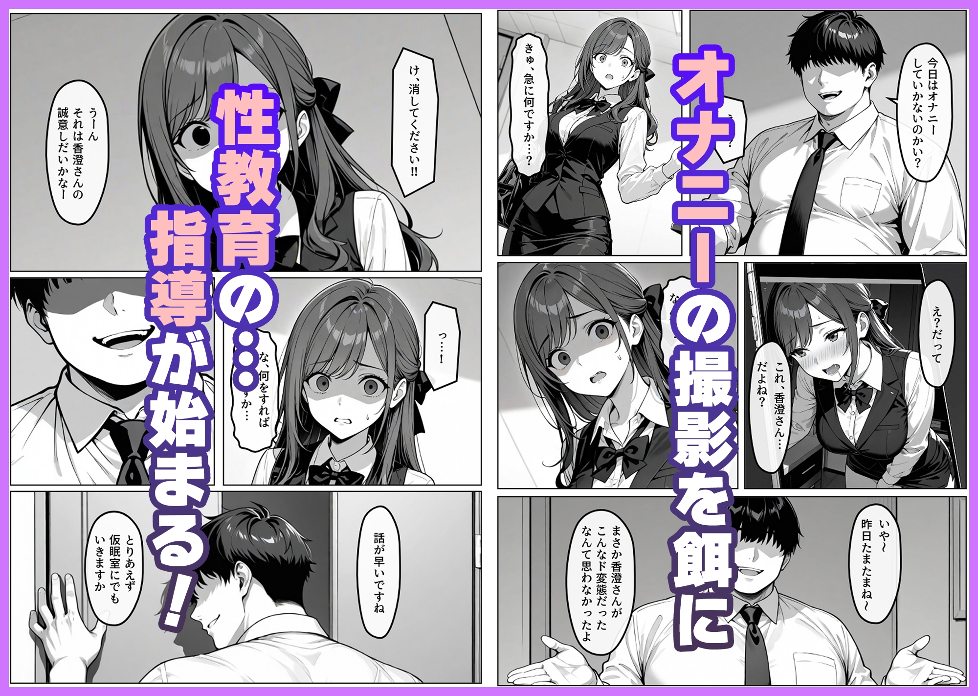 新人OLの性教育【香澄編】 サンプル4
