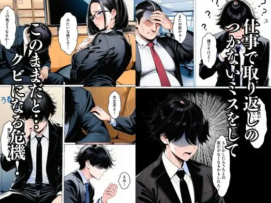 夫のミスを庇うために美人妻は部長のデカチンで子宮イキする話 サンプル画像 2