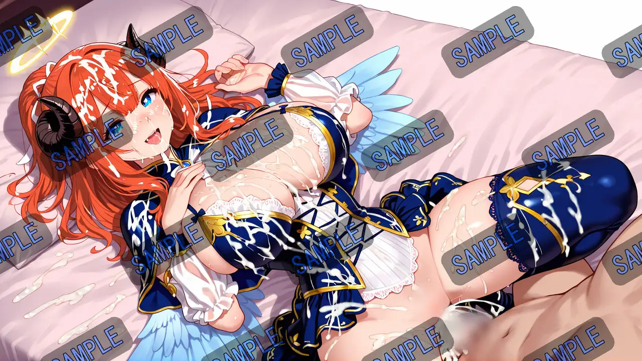 光と闇を纏う彼女 サンプル画像 2