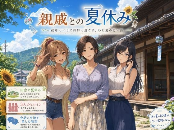 親戚との夏休み～叔母といとこ姉妹と過ごすひと夏の思い出～