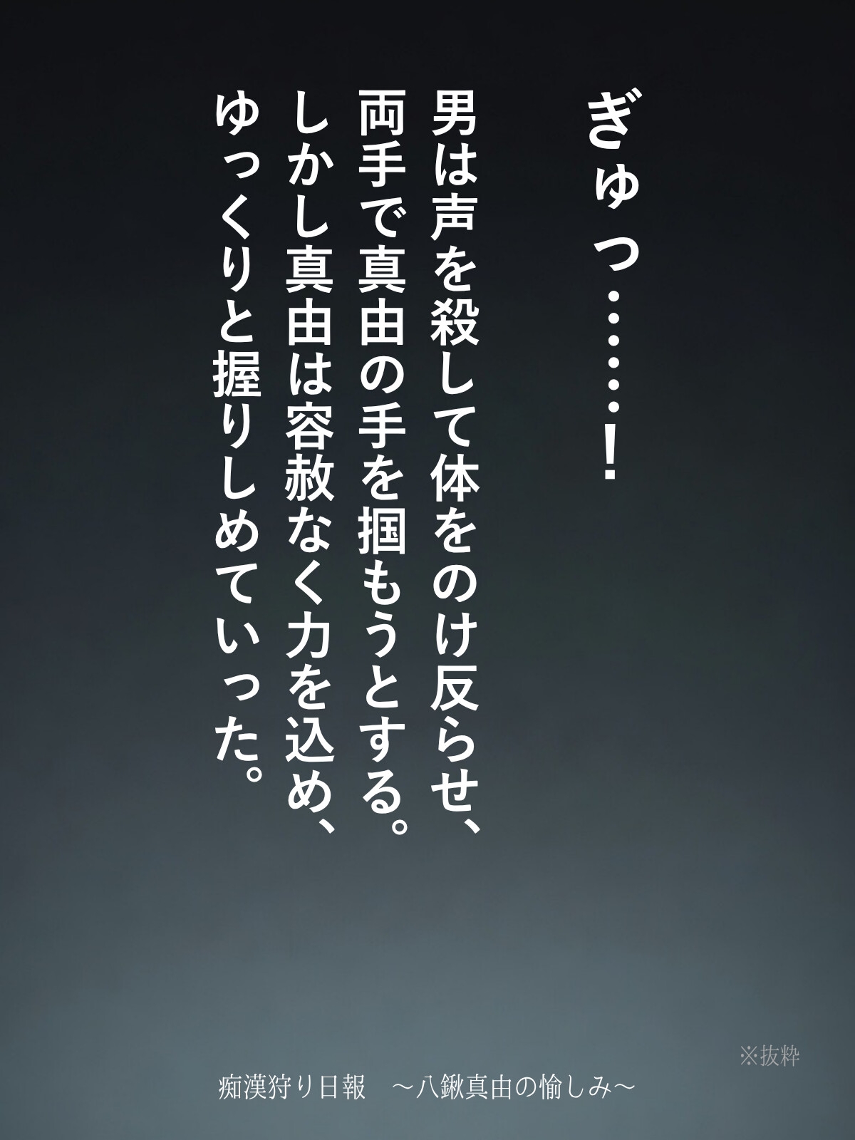 痴○狩り日報 ~八鍬真由の愉しみ~