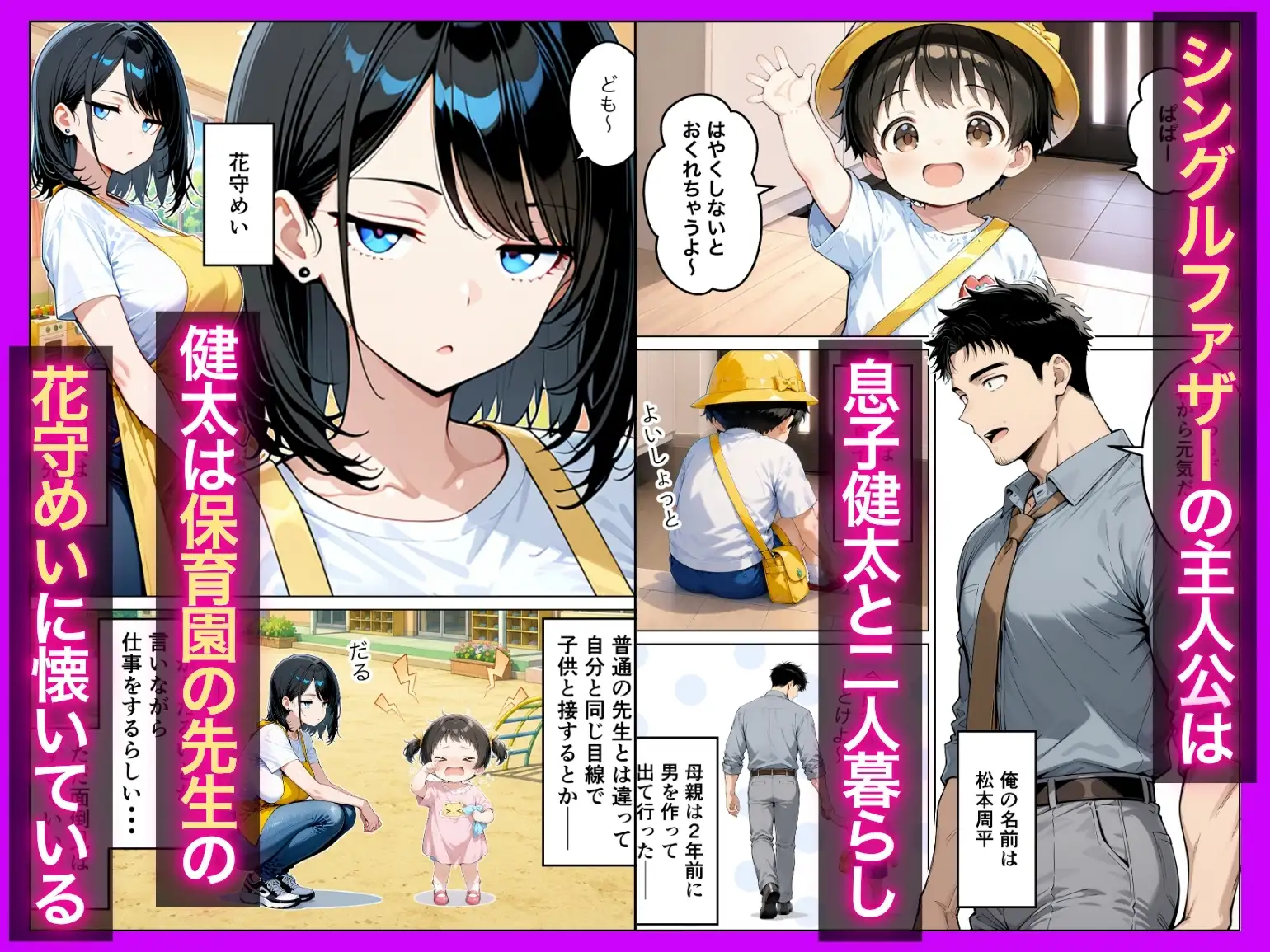 バツイチ子持ちの俺が見た目120点のツンデレダウナー保育士に本能剥き出しで種付けした話 [たむりん] | DLsite - R18