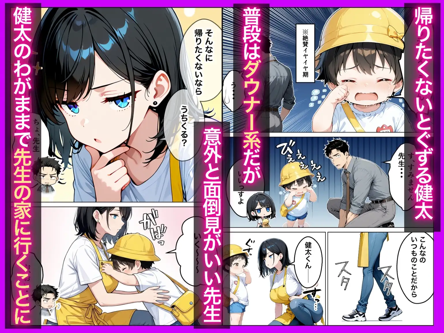 バツイチ子持ちの俺が見た目120点のツンデレダウナー保育士に本能剥き出しで種付けした話 サンプル画像 2