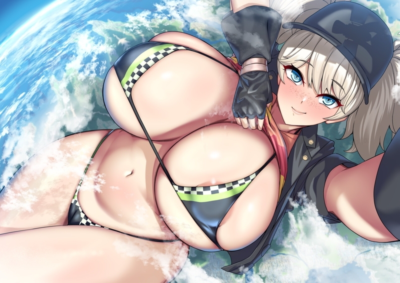 コミッションまとめ 巨大娘さんシリーズ 画像1