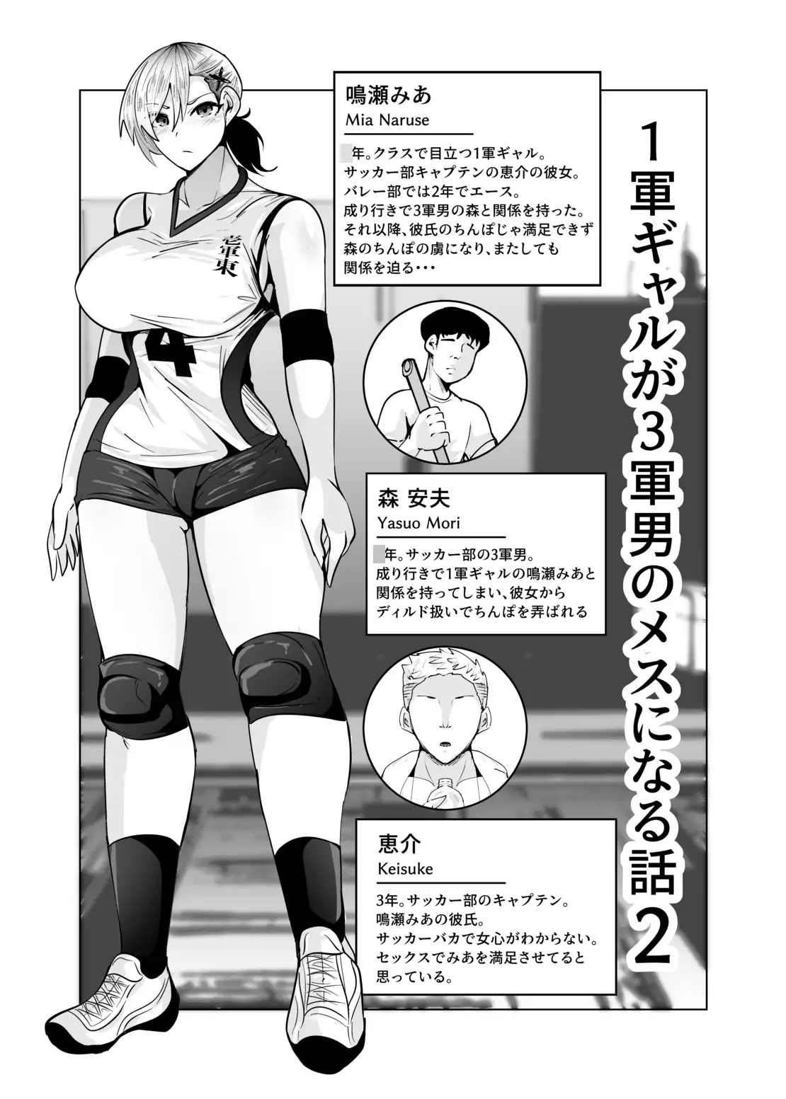 1軍ギャルが3軍男のメスになる話2 サンプル画像 2