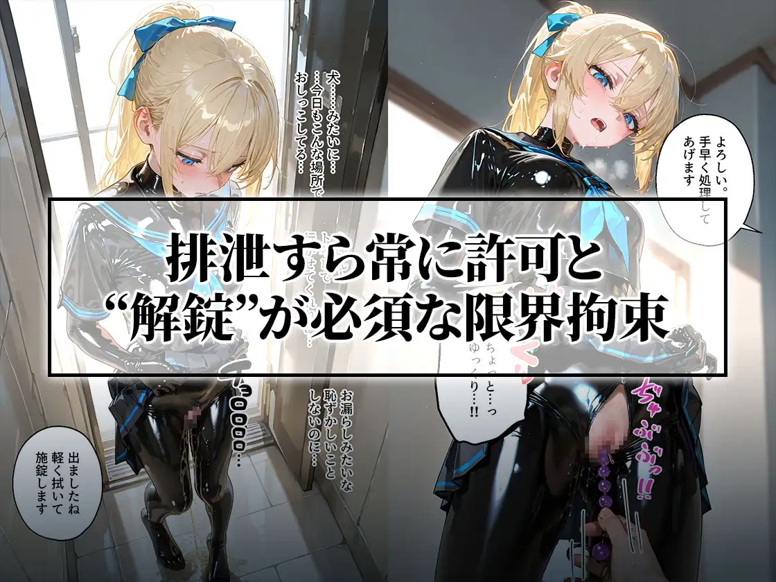 【わからせ週間4】精液給餌&嘔吐奉仕編|護謨学院 サンプル画像5