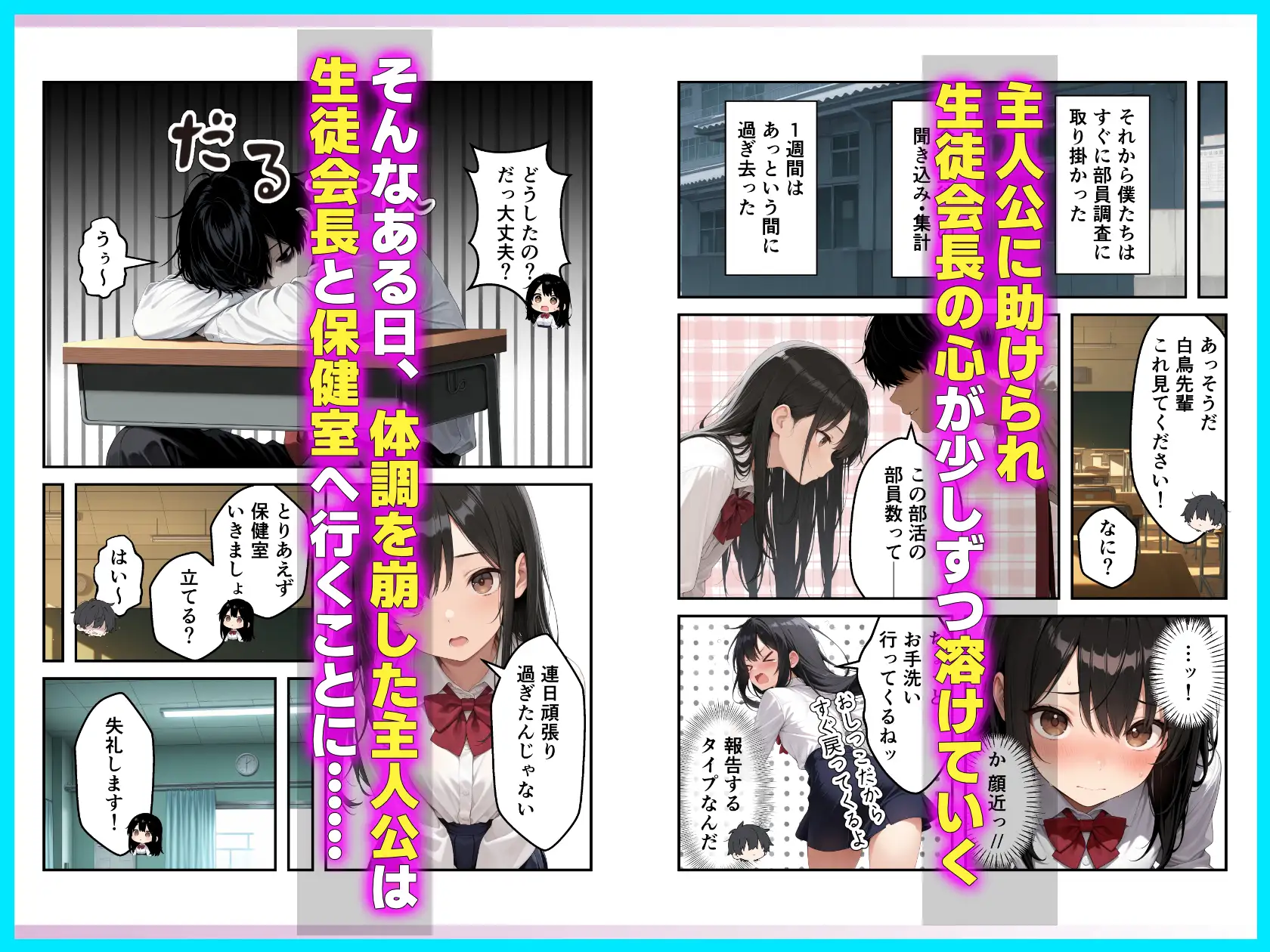 強気で嫌われ生徒会長は俺にだけあまあま_何度もイチャラブ生ハメセックス サンプル画像 3