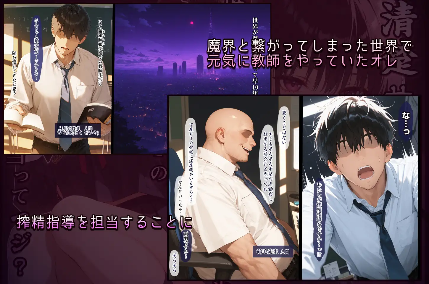 清楚サキュバス 世界が魔界と繋がって早10年 オレが教え子の搾精指導担当ってマジ？