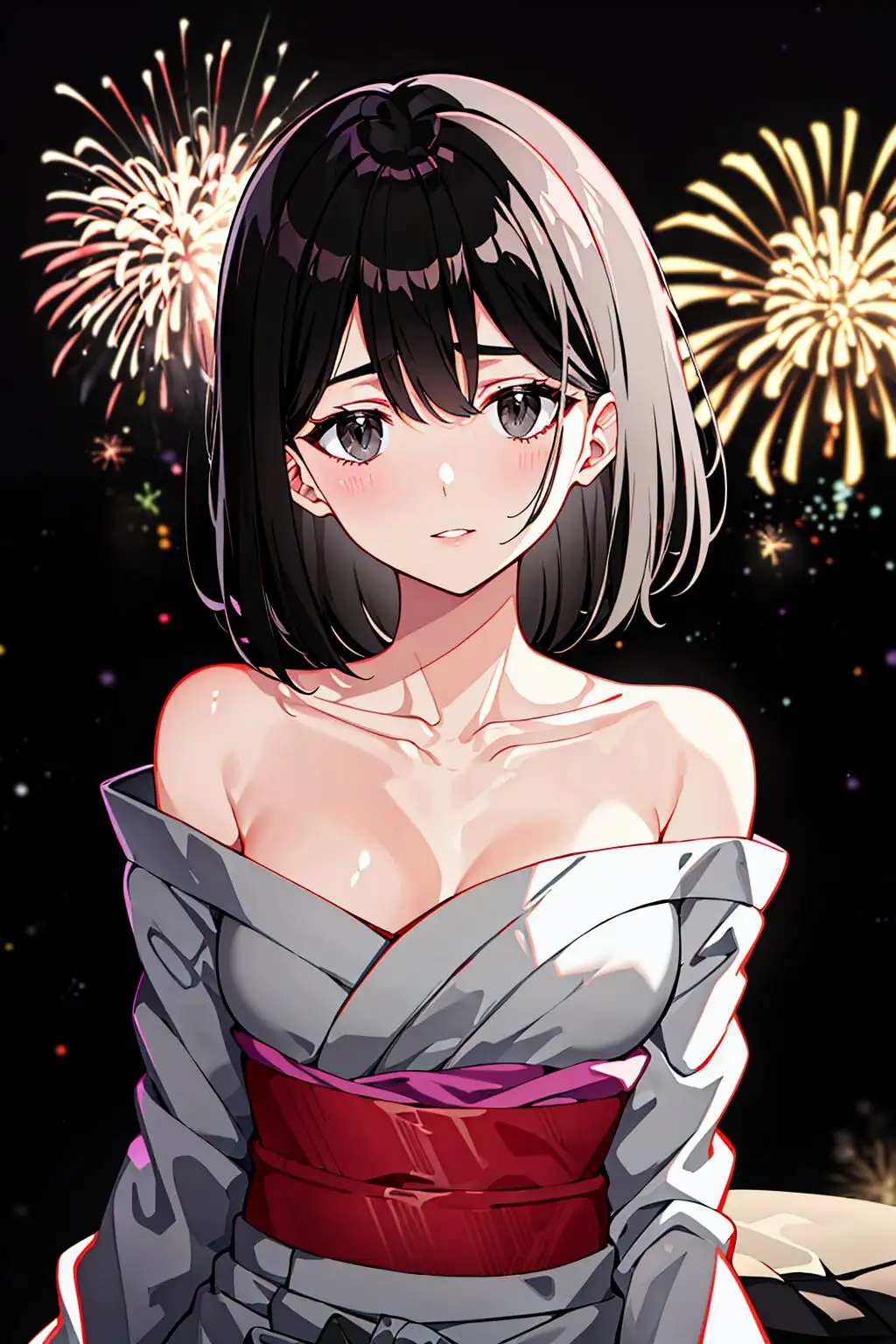 素直になれない幼馴染と、二人だけの夏祭り サンプル画像 4