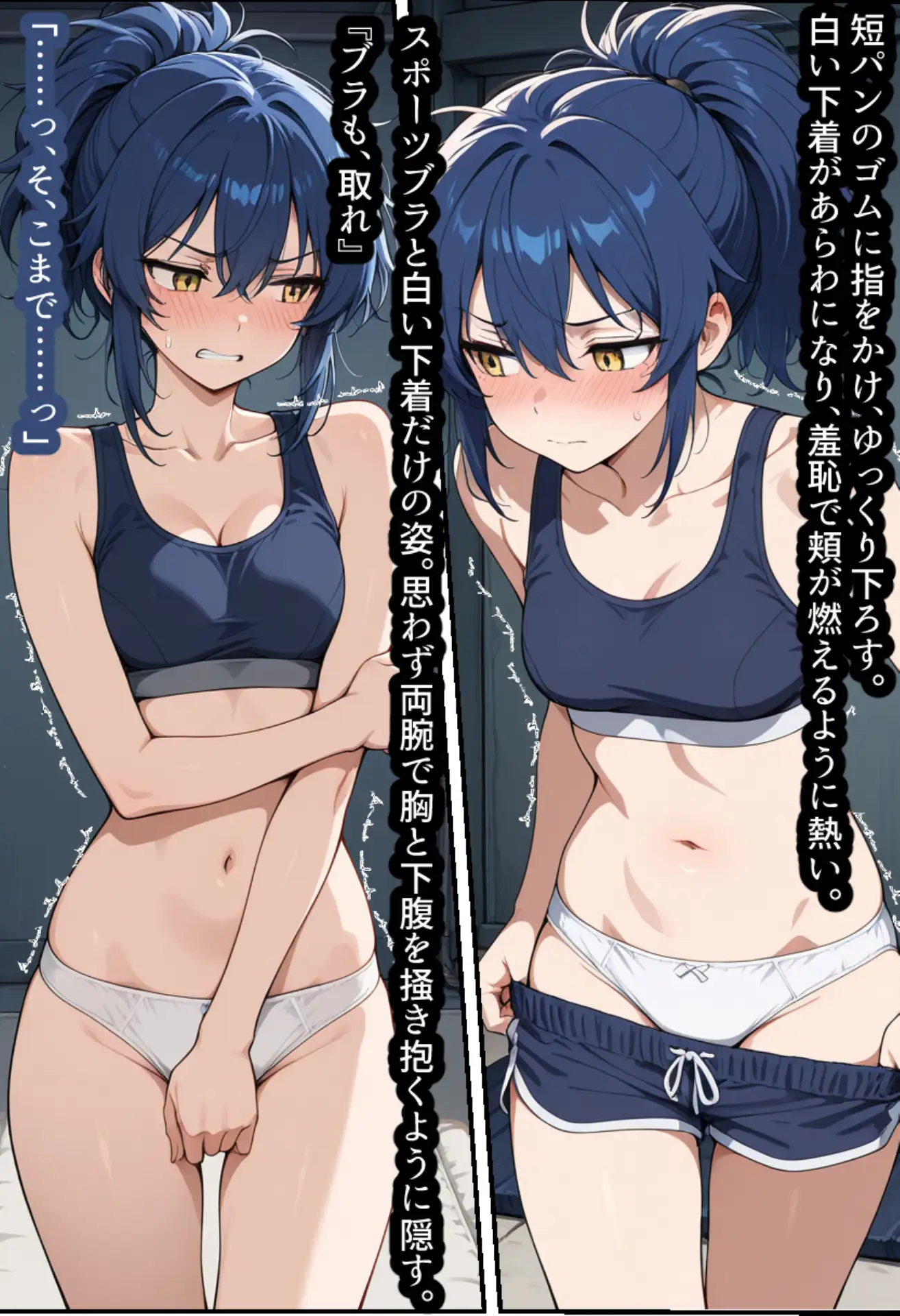 自信満々なスポーツ少女が勝負に負けていいなりになる話 サンプル画像 3