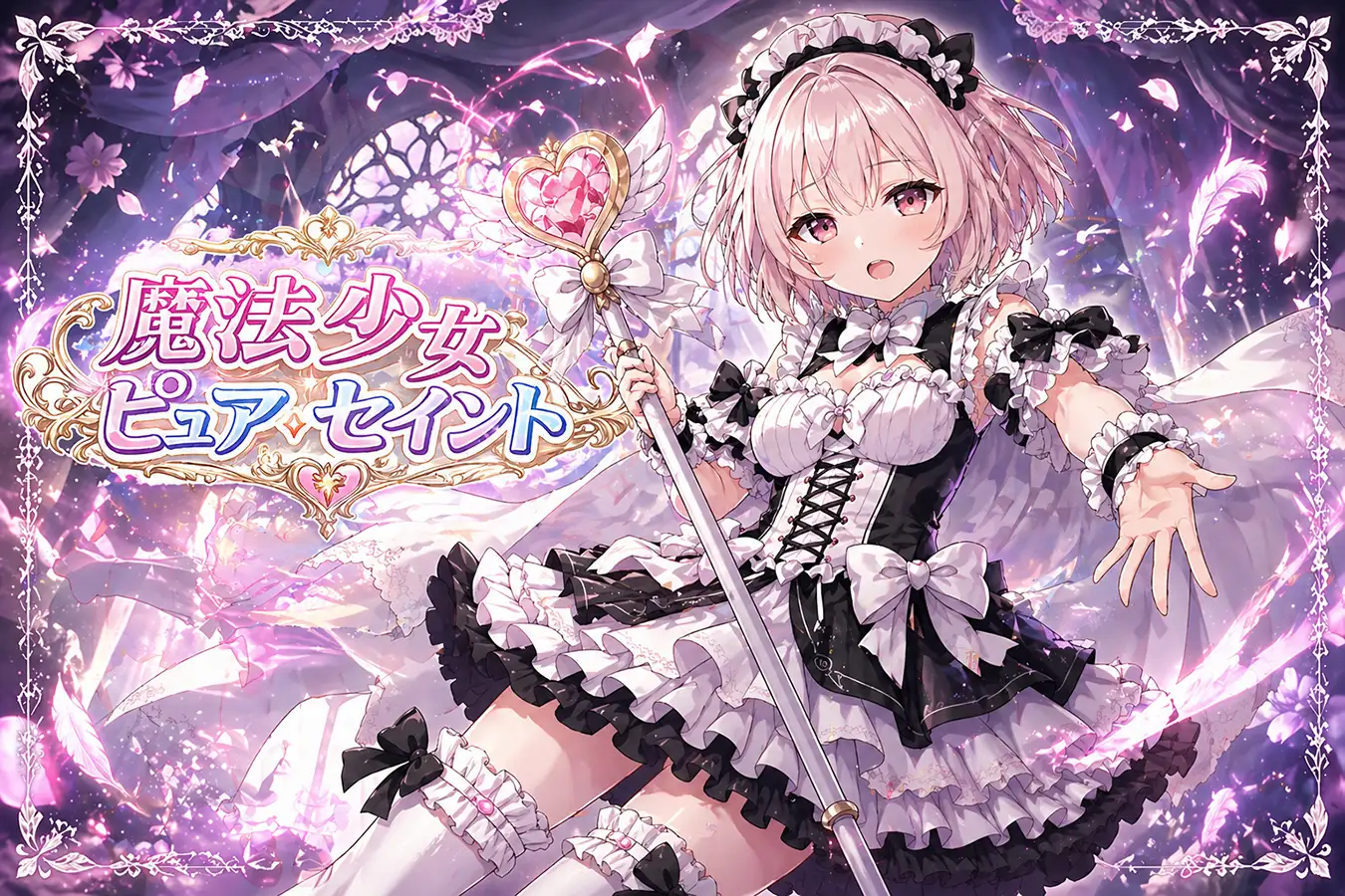魔法少女ピュアセイントVS触手怪人 サンプル画像4