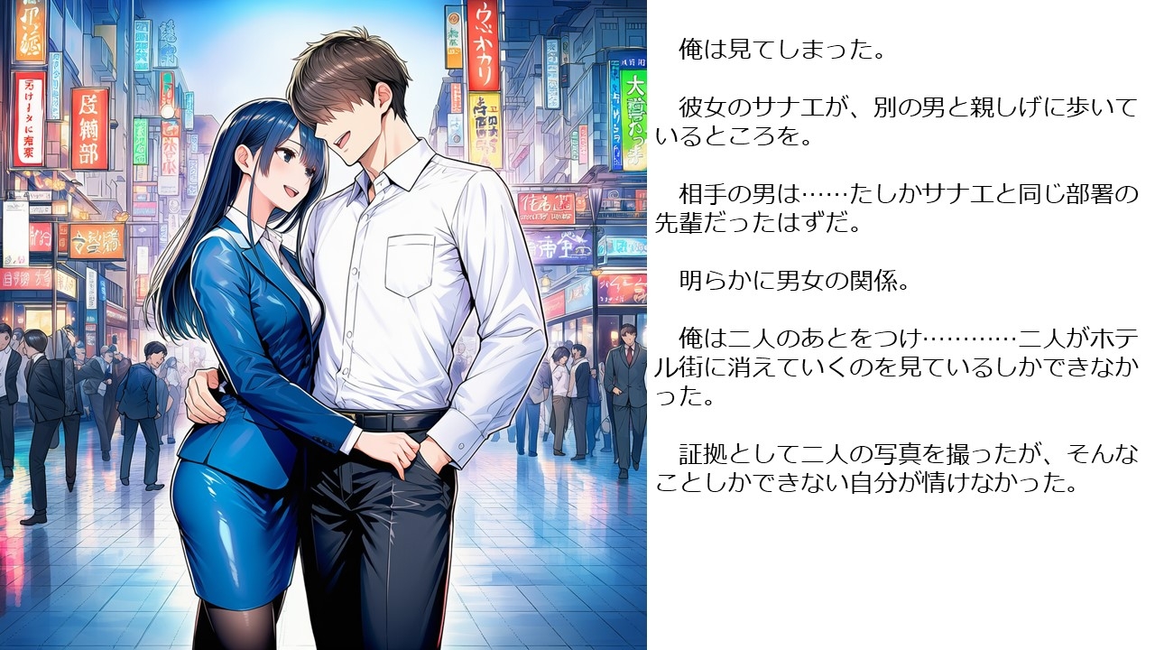 オフィスキャットファイト2組のカップルでの寝取り合いと殴り合い 画像3