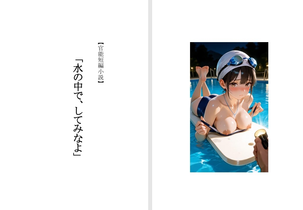 【本格短編官能小説】エロティック・ミステリー 水の中で、してみなよ サンプル1