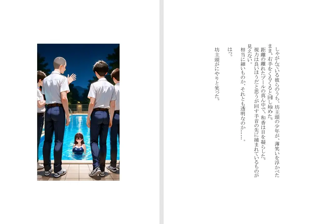 【本格短編官能小説】エロティック・ミステリー 水の中で、してみなよ サンプル画像 5