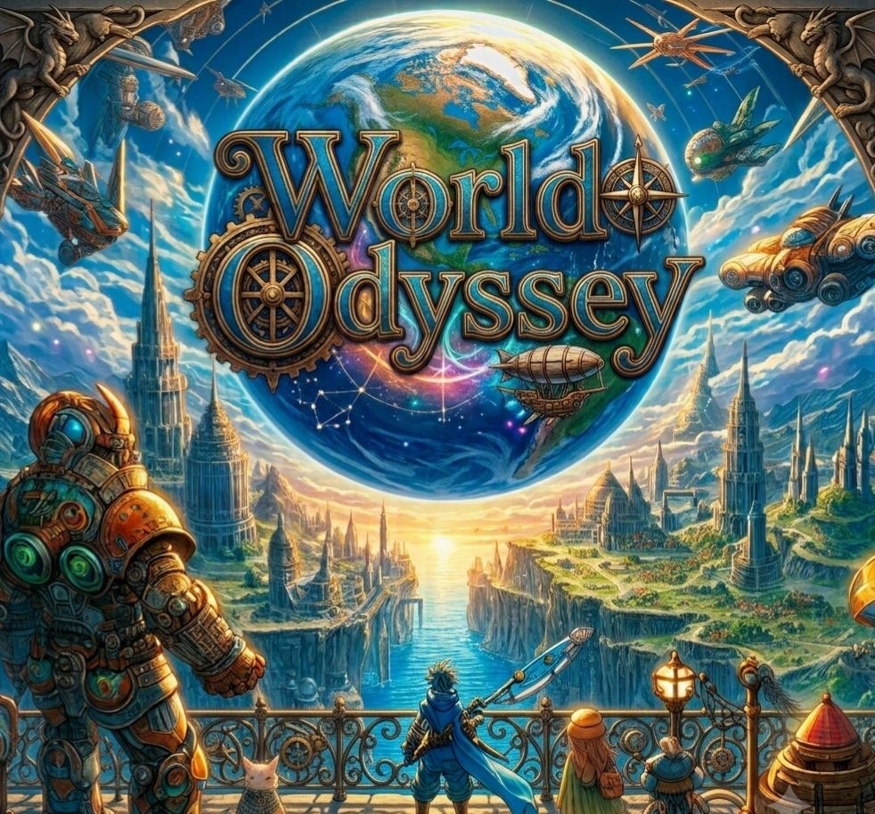 【ファンタジーRPG用音楽素材】 2th Album  - World Odyssey Music Pack - サンプル2