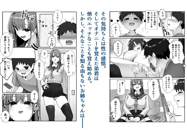 SNSでバズっている姉に筆おろししてもらう話 画像3