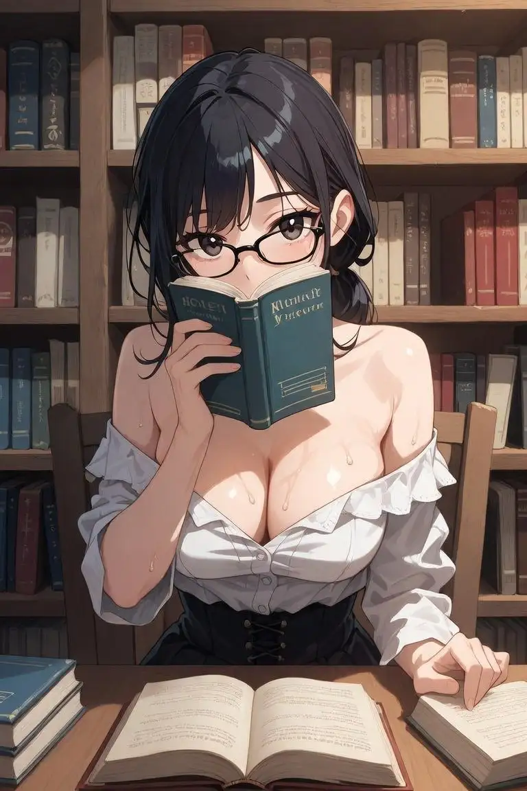 【年上お姉さん×古書喫茶】古書喫茶のお姉さんは、閉店後だけ頁をめくる手を止める サンプル画像 4