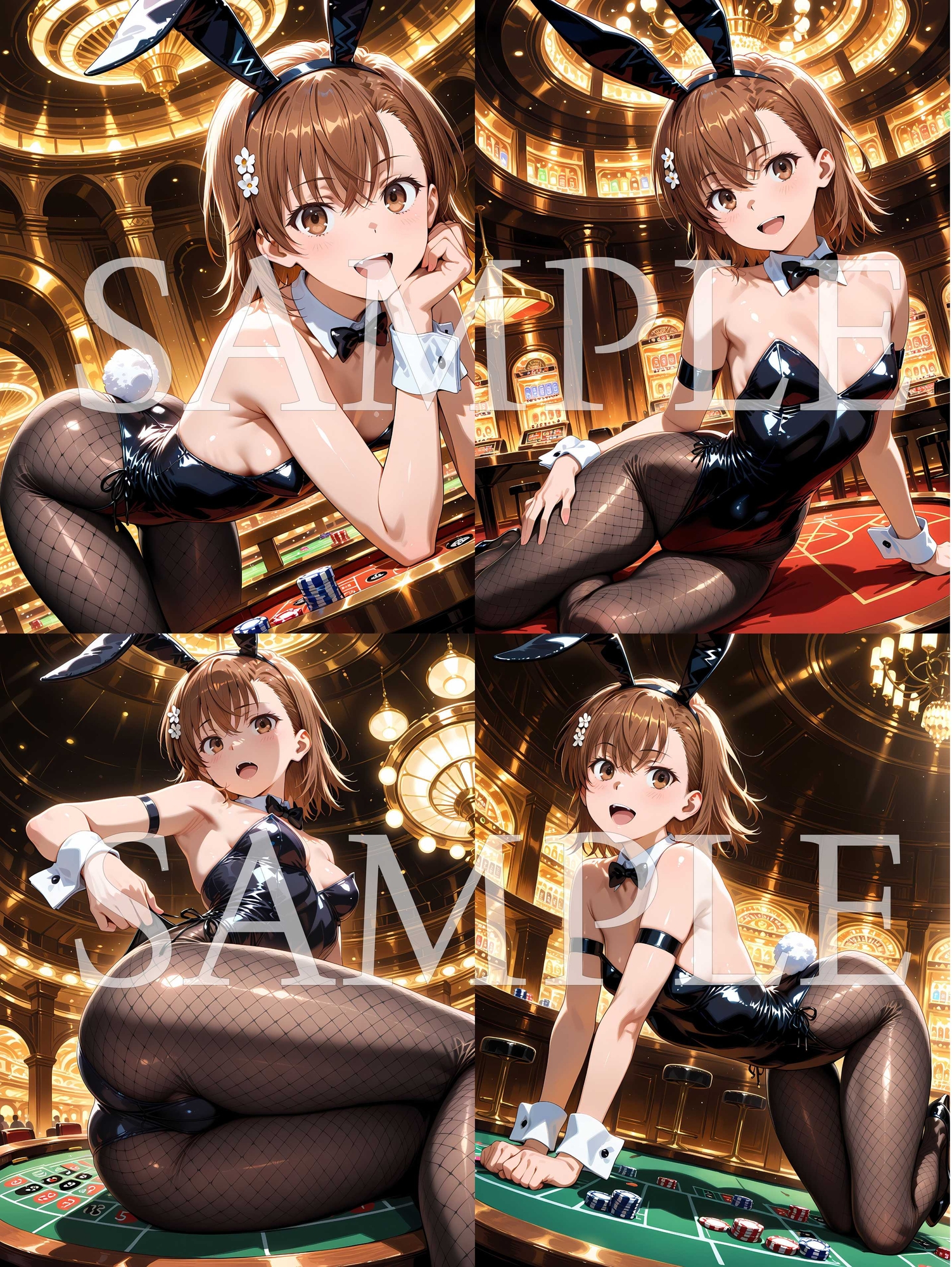 絶倫オジサンがバニーガールを食い荒らしまくって無責任膣内出し! 御〇 美〇 編 画像1