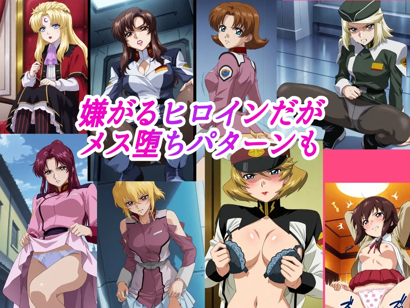 (ガン●ムSE●D)嫌な顔されながらおパンツ見せて中出しセックスで孕ませたい [まんぎょん工房] | DLsite - R18
