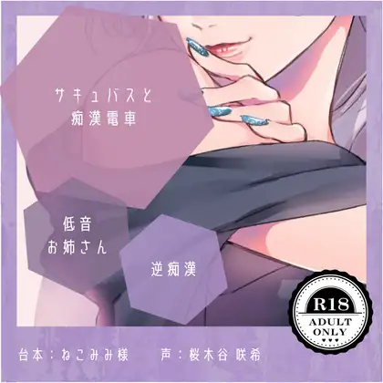 【人外×逆痴漢】サキュバスと痴漢電車 ジャケット画像