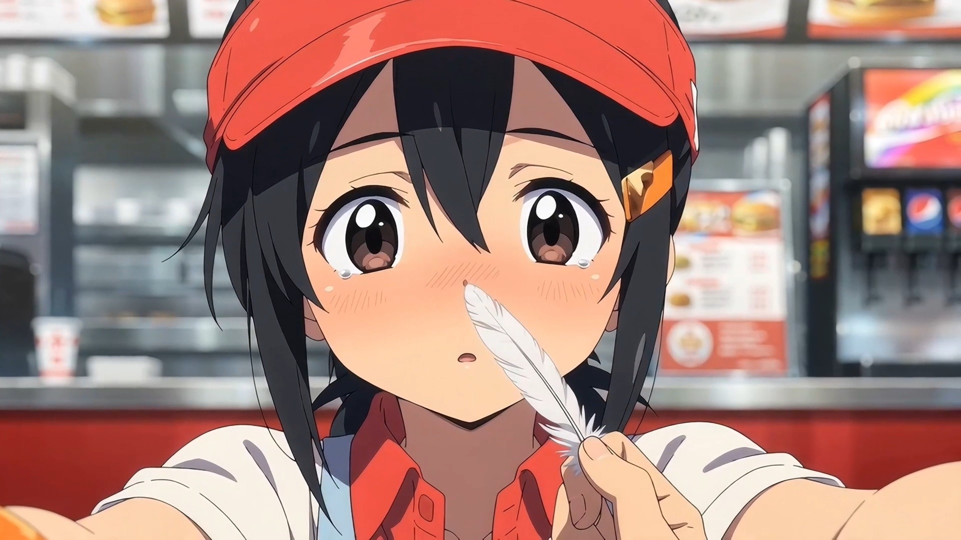 禁断の味⁉ 食べるくしゃみアニメーション！/ A Forbidden Taste⁉ An “Eating a Sneeze” Animation! サンプル2