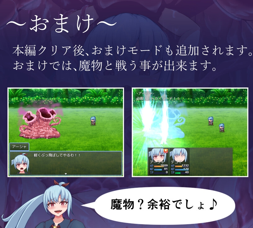 ～冒険者アーシャ 触手凌○～ 画像4