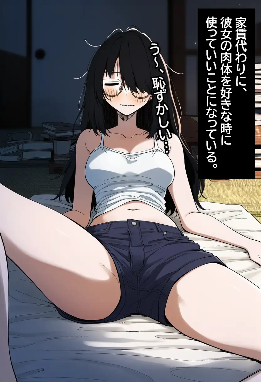 陰キャ眼鏡女を孕ませる。 サンプル画像 4