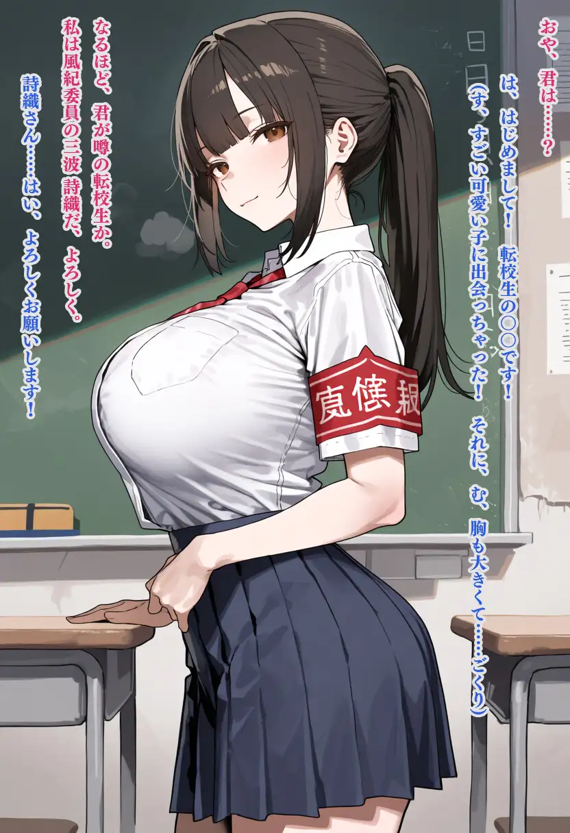 転校先の美少女JKたちが全員とっくに特権男子様に完堕ちしていた件 サンプル画像 2