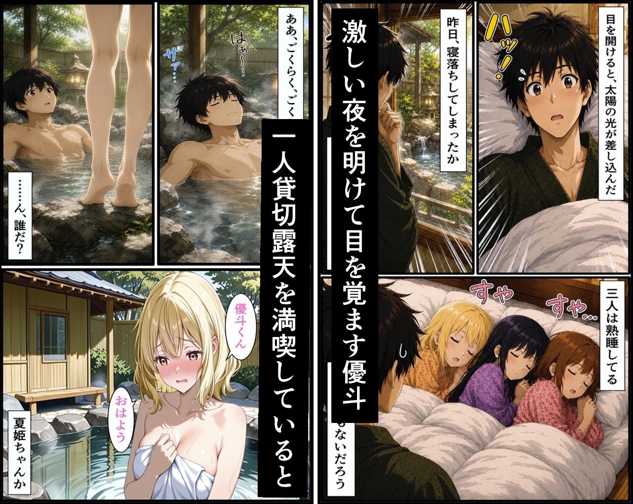 無防備すぎる同級生に、理性が追いつかなかった話 第15話「忘れられない温泉旅行」 画像1