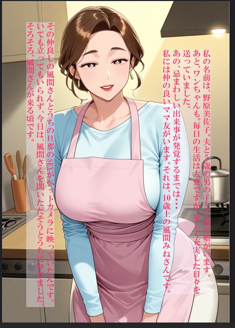 因業のママ友レズバトル～野原美佐子 対 風間みね～ サンプル1