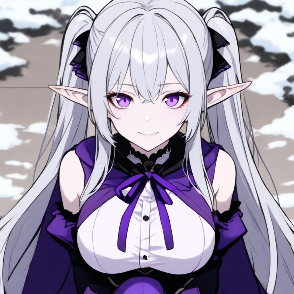 銀髪エルフの魔導姫 ゼルモリア -紫紺の微笑- 全58枚CG集 画像3
