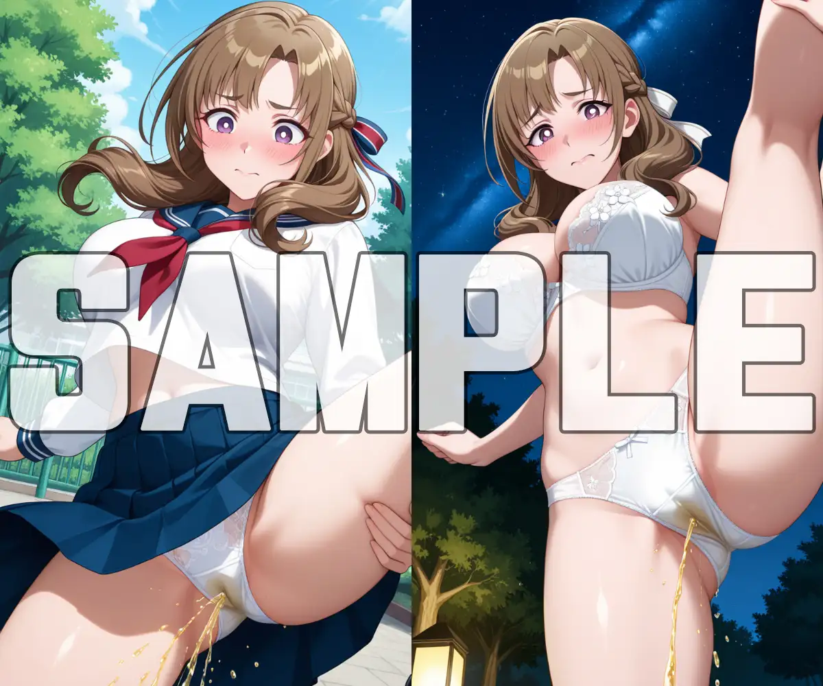 おしっこお漏らしチャレンジ【お母さんキャラ編】 サンプル画像 6