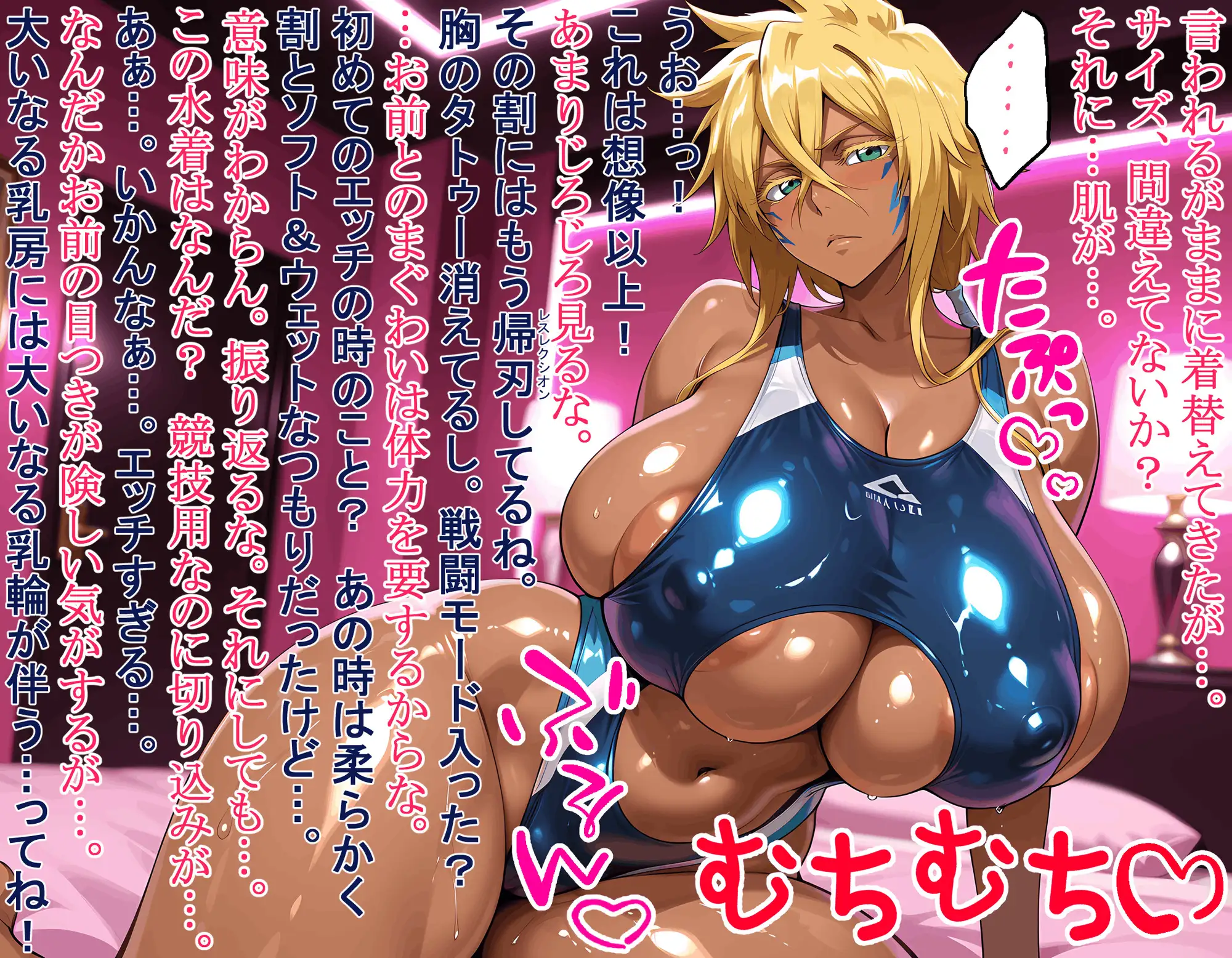 穴あき競泳水着ハ〇ベルさん お澄まし顔歪まSEX [だらしね亭] | DLsite - R18