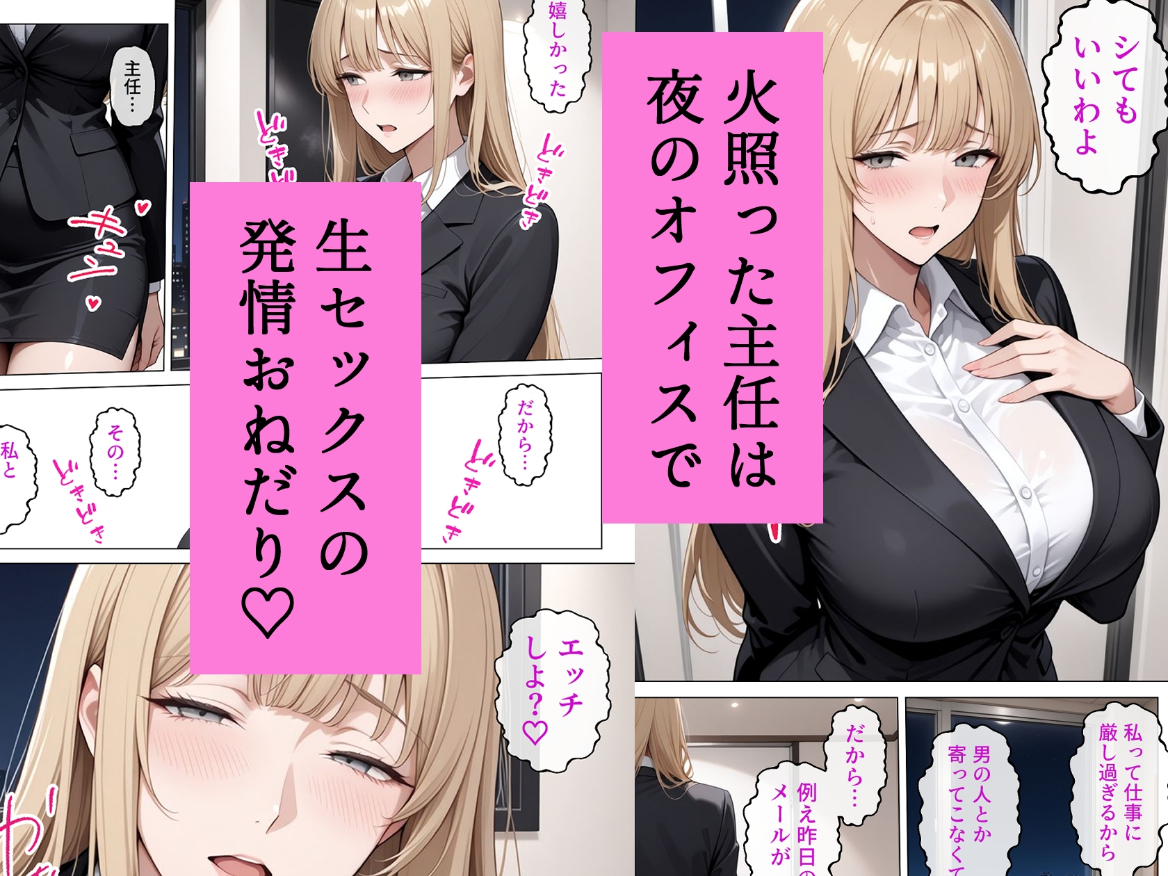 冷酷無比な女上司がらぶらぶエッチで中出し懇願 サンプル5