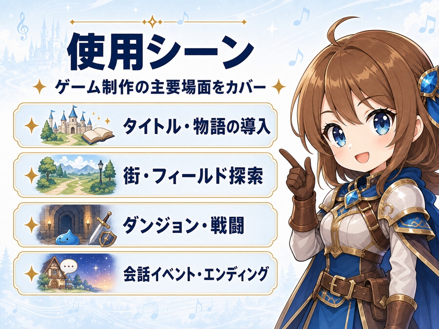 【商用利用可】王道ファンタジーRPG制作向けBGM素材集32曲 画像3