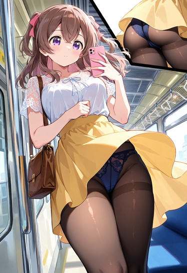 【500枚】今日のパンティーチェック！SP11(粘着盗撮編) 画像1