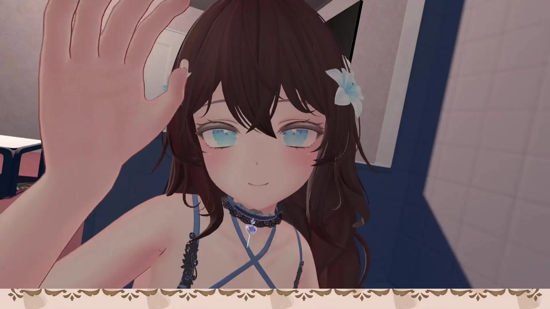 【フルトラChilloutVR】明日のお射精のために、おちんぽ1時間甘々責め！ 井栗まろん サンプル画像 10