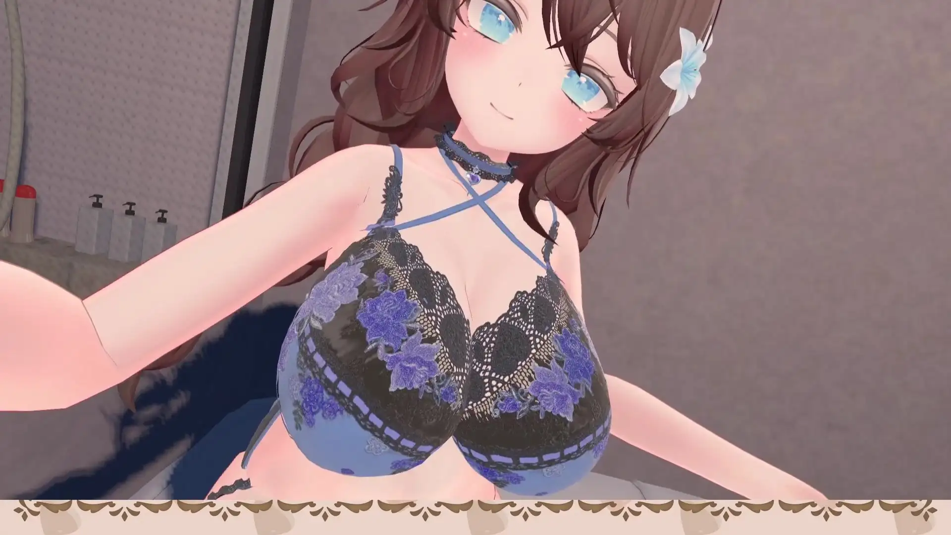 【フルトラChilloutVR】明日のお射精のために、おちんぽ1時間甘々責め！ 井栗まろん サンプル画像 3