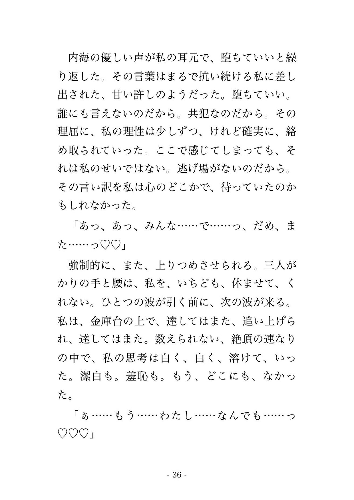 閉店後の銀行の金庫室で支店長ら3人に「現金差異の責任」と札束の前で犯され交互に中出しされる融資窓口OLの話♡♡♡