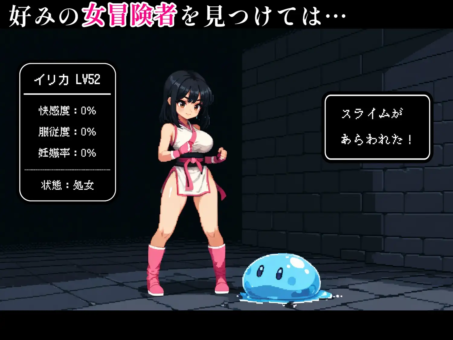 スライムに敗北した女冒険者たち サンプル画像 4