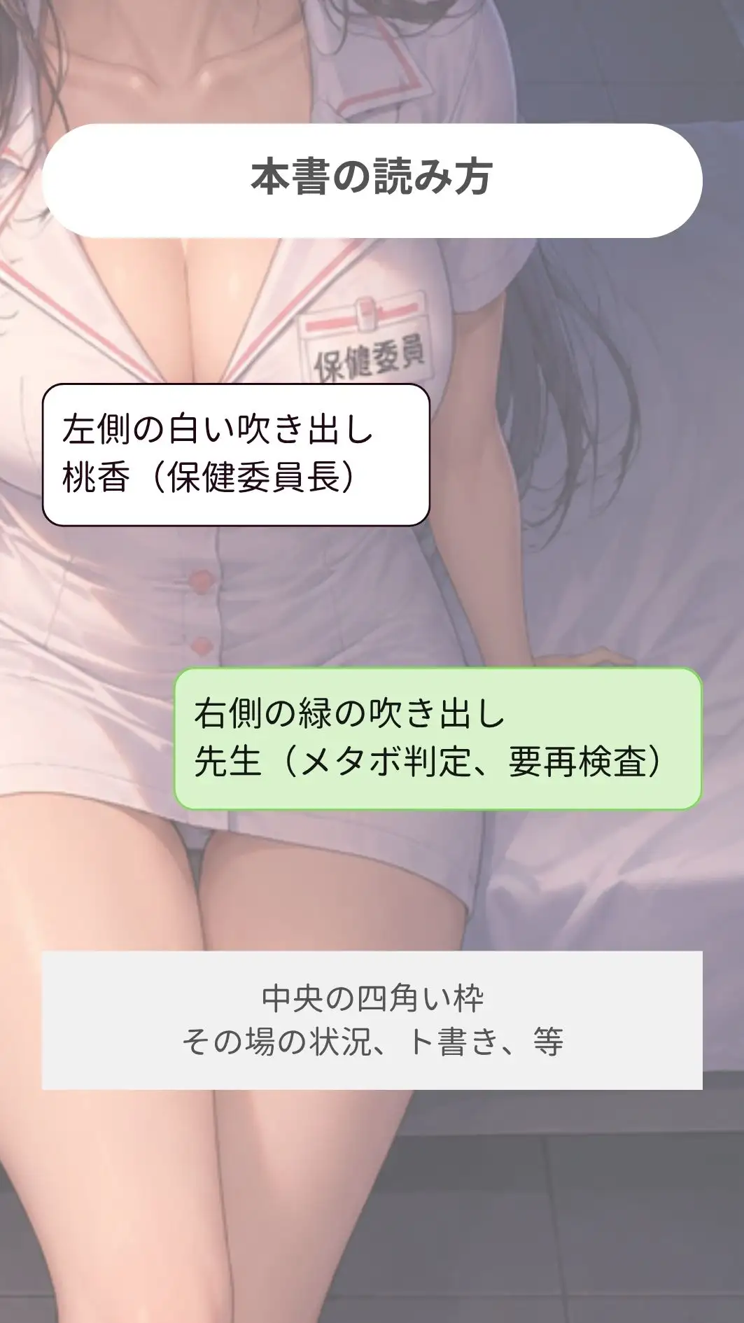 コスプレ令和女子の保健委員に保健室のベッドでメタボ棒(ち〇ぽ)をずぶずぶされる話。 サンプル画像 2